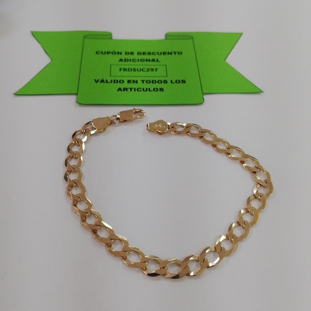 PULSERA BARBADA 14K 21 CM 11 GR (NUEVO)