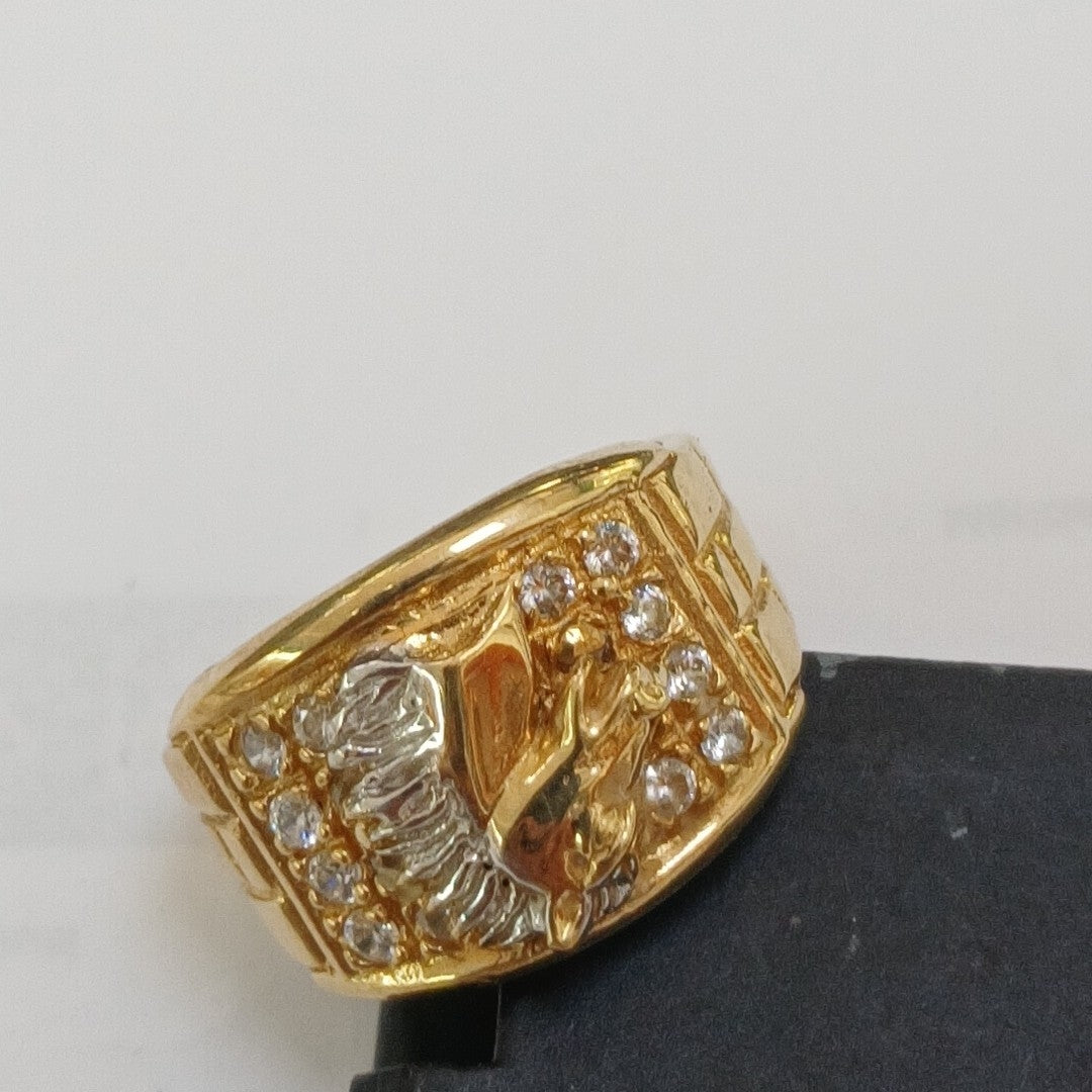 ANILLO ORO 10 K 8,20 GRMS (SEMINUEVO)