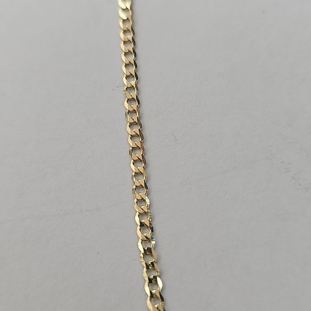 CADENA BARBADA 14K 60 CM 6 GR (NUEVO)