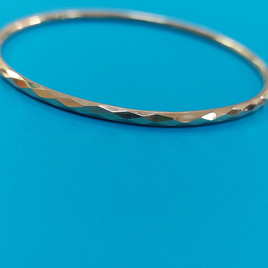 PULSERA RIGIDA ORO 14 K 6.8 GRMS (SEMINUEVO)