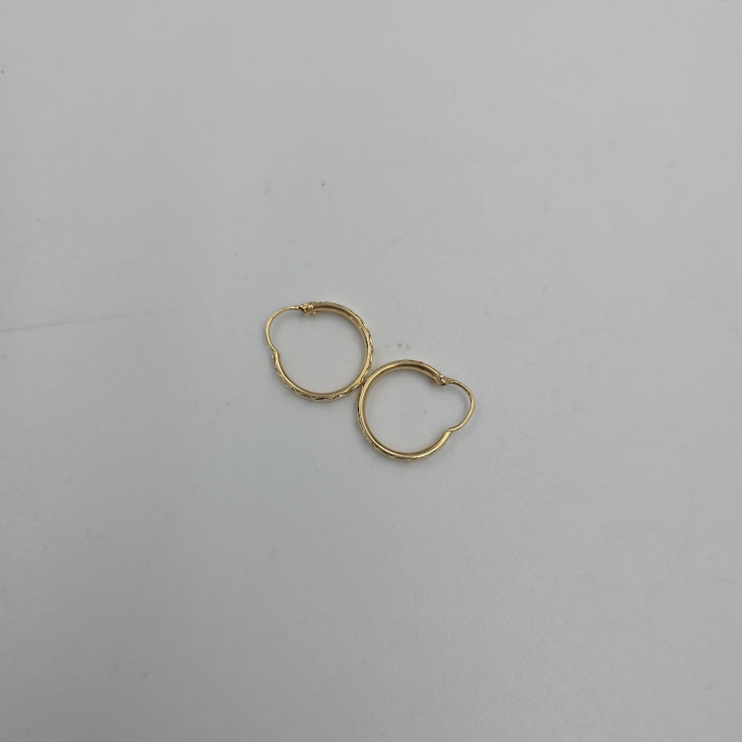 ARRACADAS PAR ORO 14 K 1,20 GRMS (SEMINUEVO)
