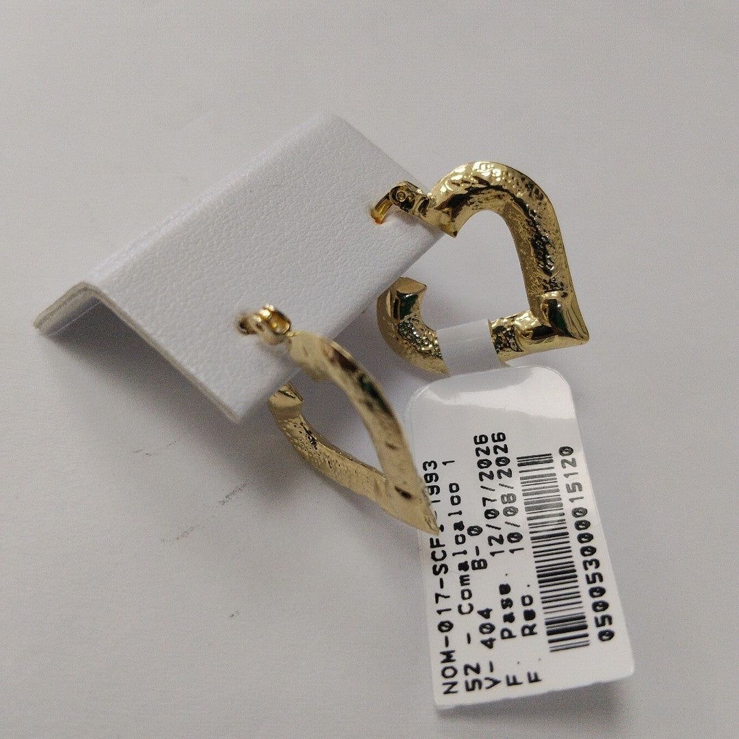 ARETES ARRACADAS 14K 1.8 GR (NUEVO)
