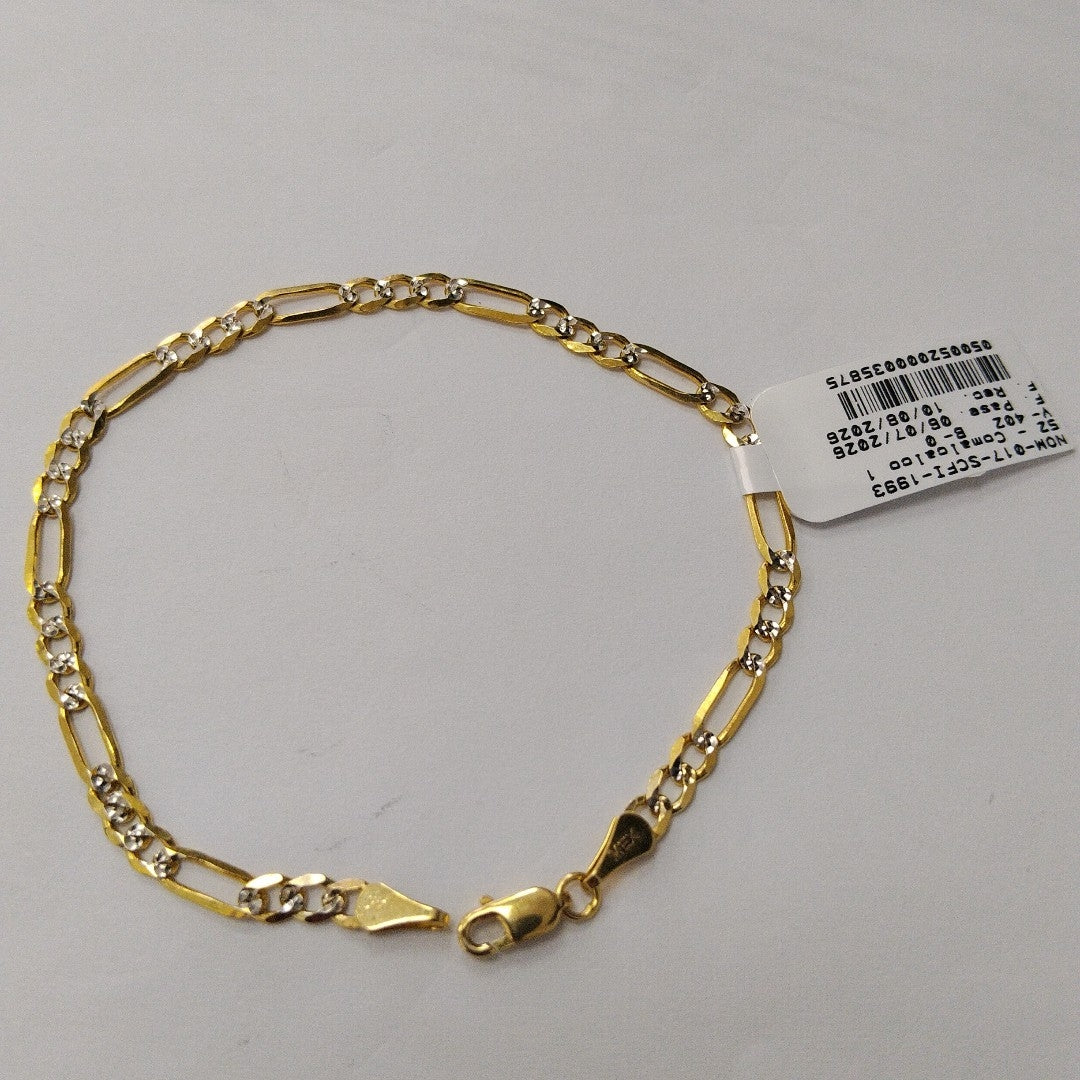 PULSERA 3X1 14K 21 CM 4.6 GR (NUEVO)