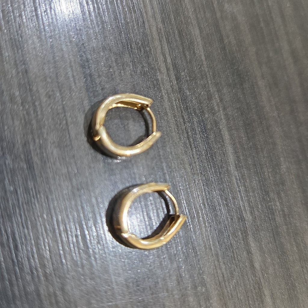 ARRACADAS PAR ORO 14 K 0.9 GRMS (SEMINUEVO)