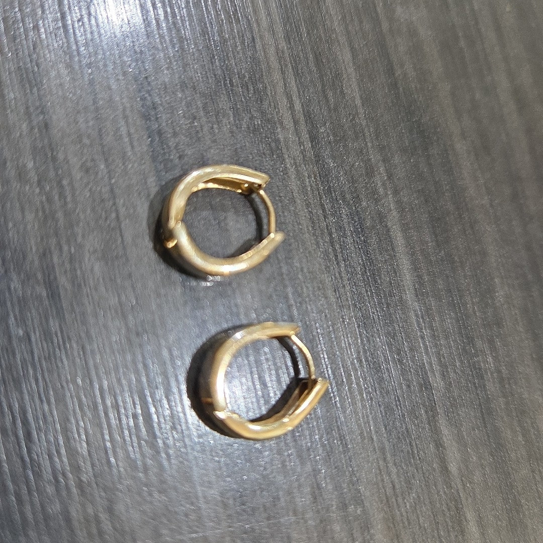 ARRACADAS PAR ORO 14 K 0.9 GRMS (SEMINUEVO)