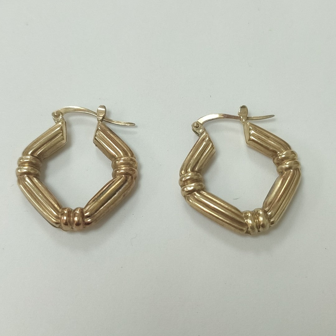 ARRACADAS PAR ORO 10 K 3,20 GRMS (SEMINUEVO)