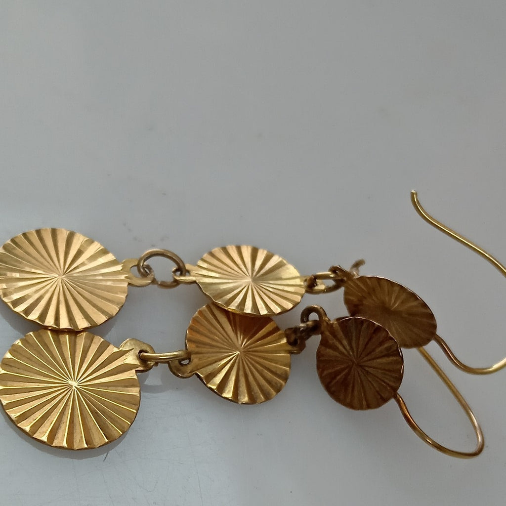 ARETES PAR ORO 8 K 2,80 GRMS (SEMINUEVO)