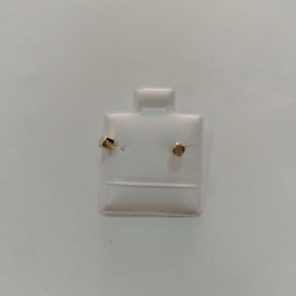 BROQUELES BROQUEL FIG CUBO 14K 0.203 GR (NUEVO)