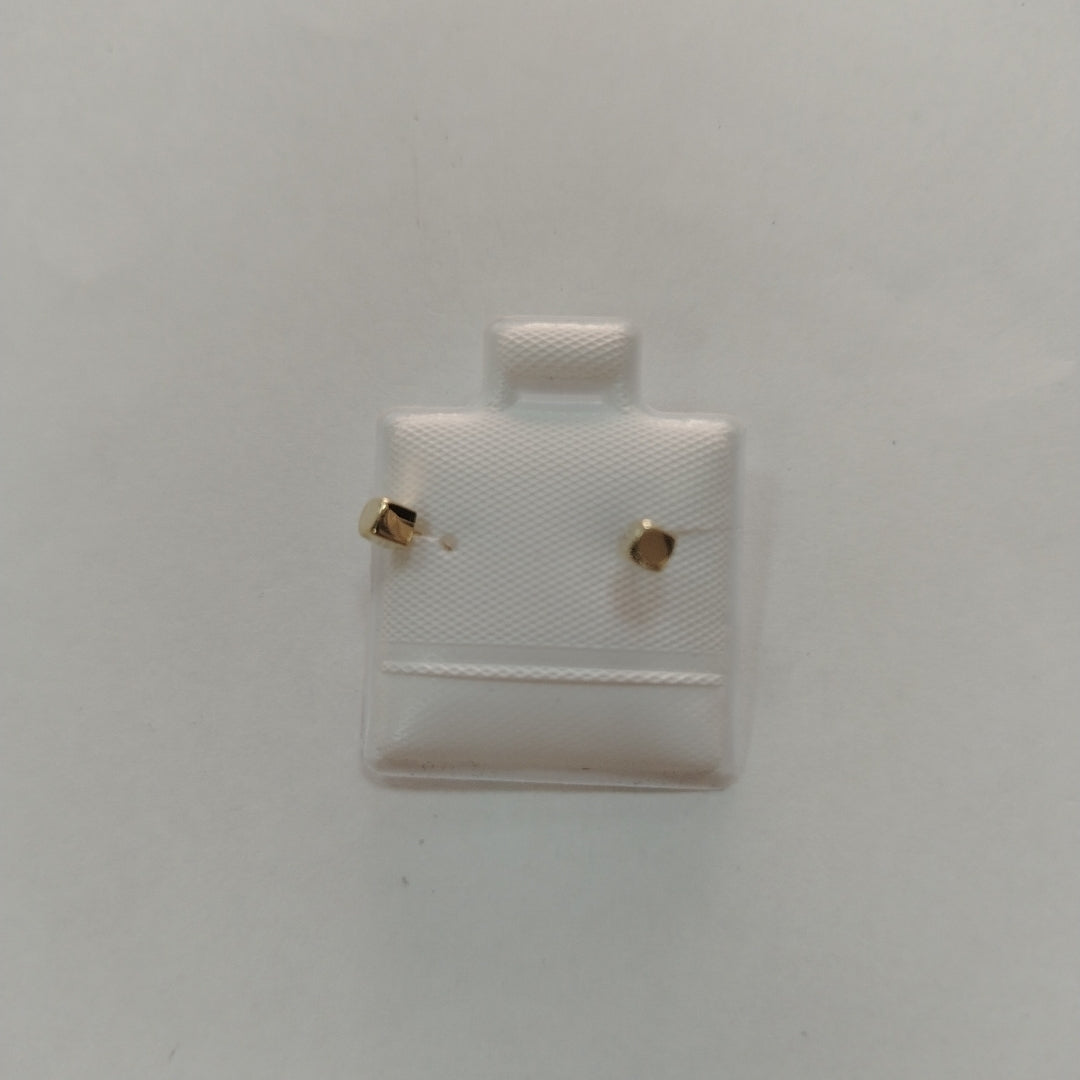 BROQUELES BROQUEL FIG CUBO 14K 0.203 GR (NUEVO)