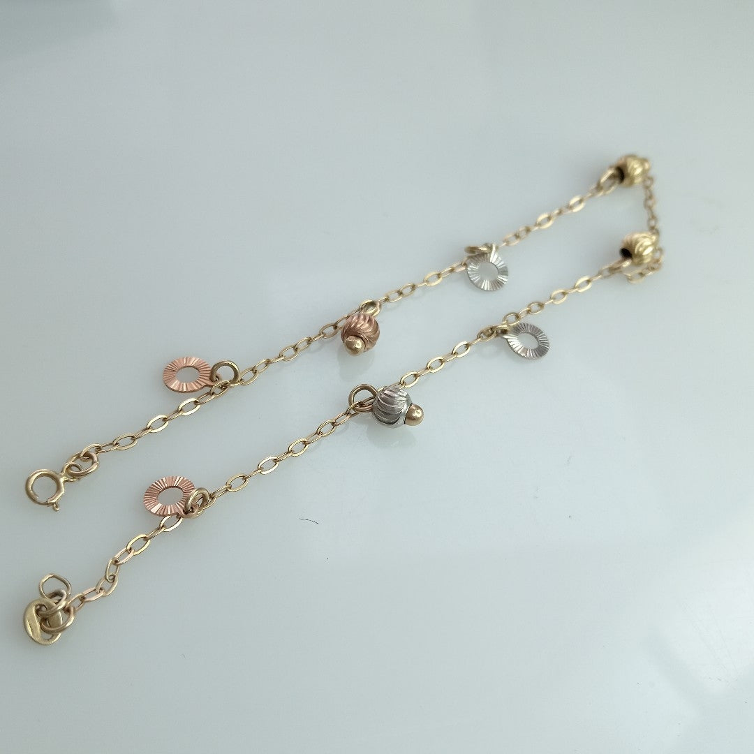 PULSERA ORO 10 K 3.2 GRMS (SEMINUEVO)