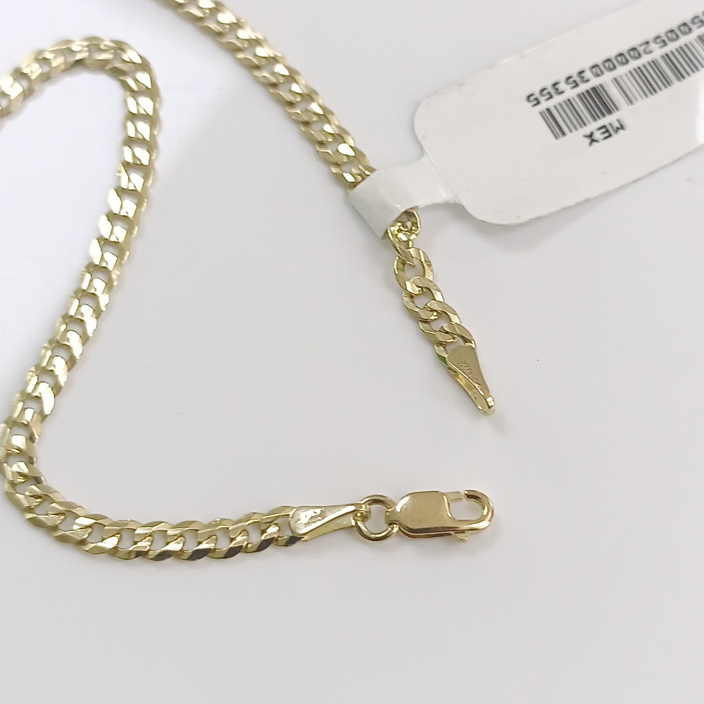 PULSERA BARBADA 14K 21 CM 3.8 GR (NUEVO)