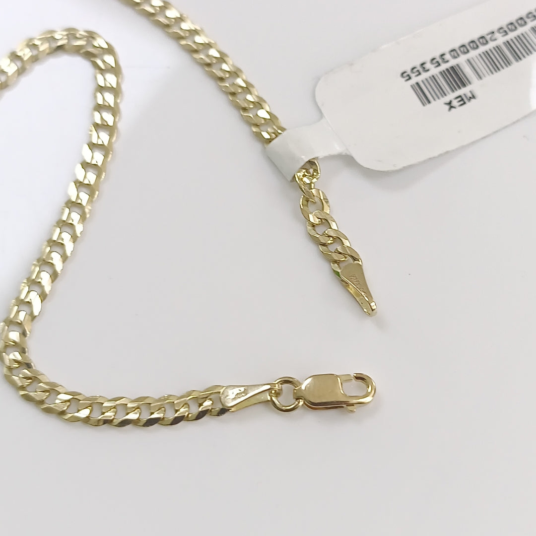 PULSERA BARBADA 14K 21 CM 3.8 GR (NUEVO)