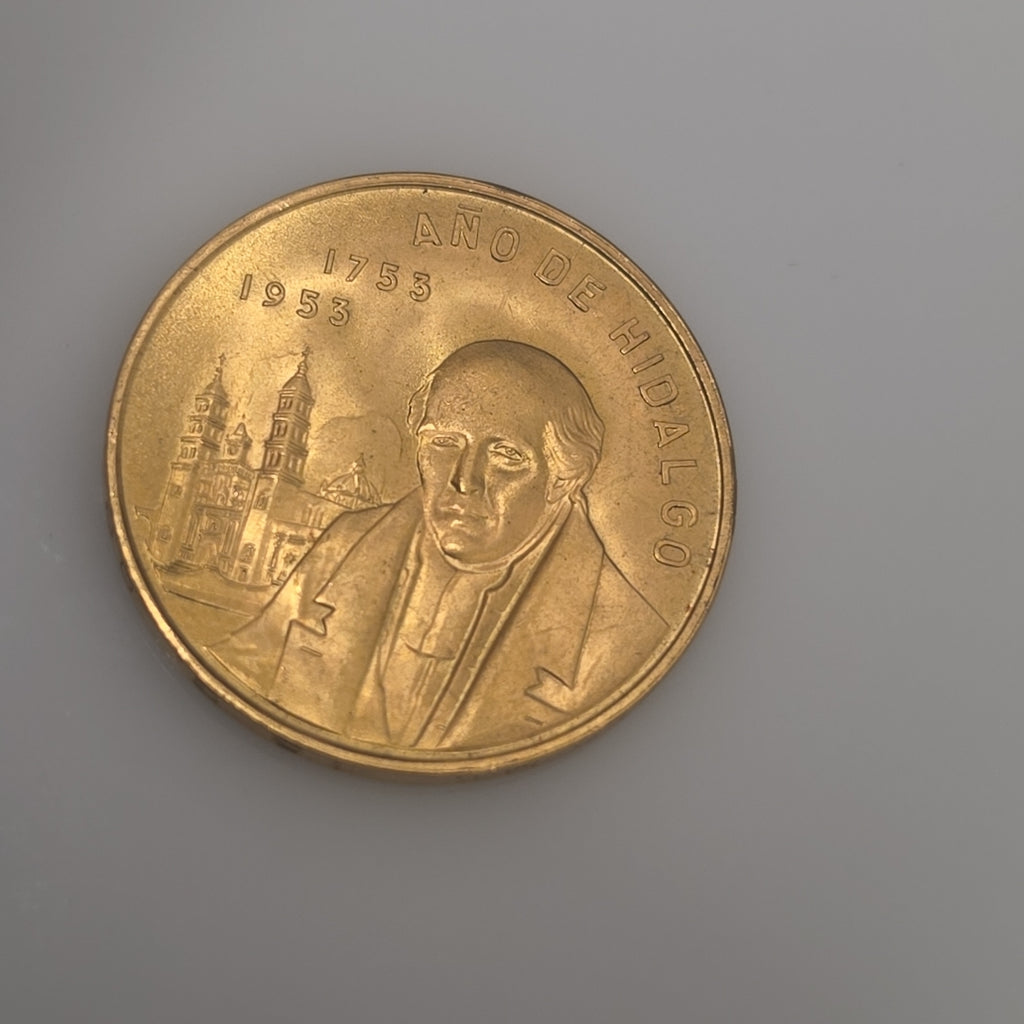 MEDALLA CONMEMORATIVA ORO 21 K 16.6 GRMS (SEMINUEVO)
