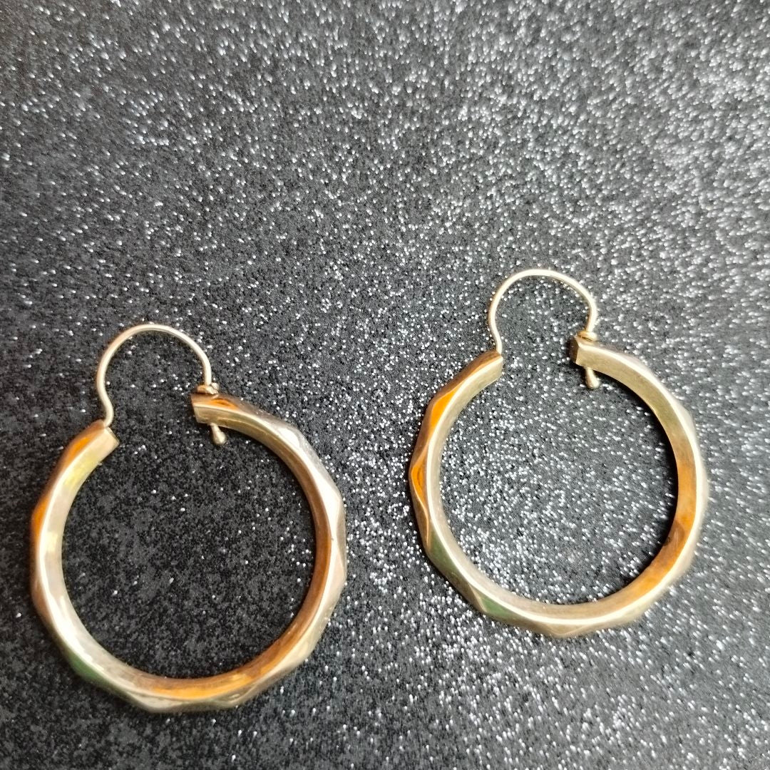 ARRACADAS PAR ORO 8 K 3,80 GRMS (SEMINUEVO)