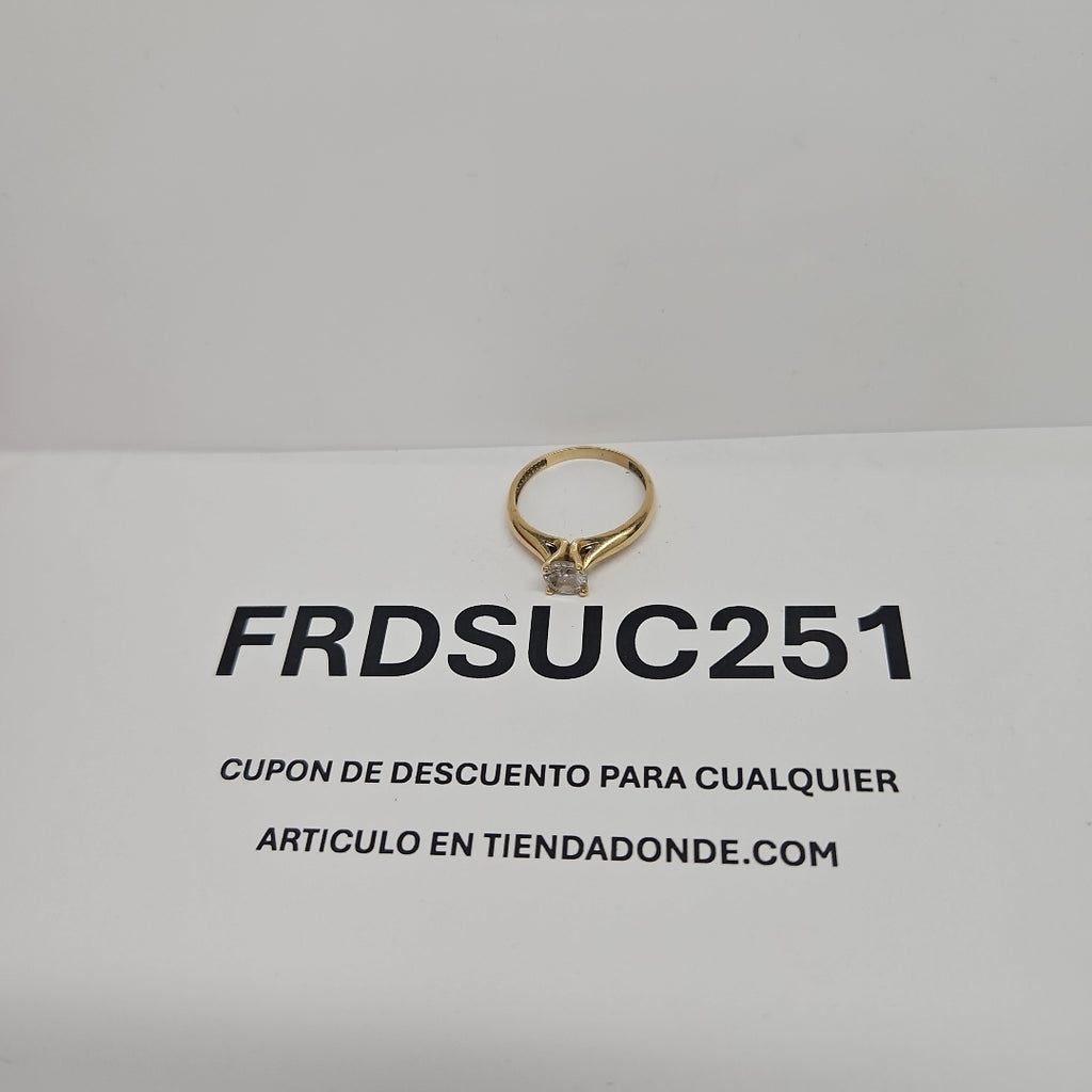 SOLITARIO ORO 14 K 2,20 GRMS (SEMINUEVO)