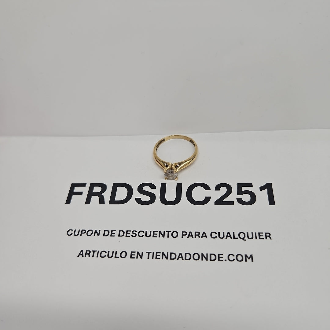 SOLITARIO ORO 14 K 2,20 GRMS (SEMINUEVO)