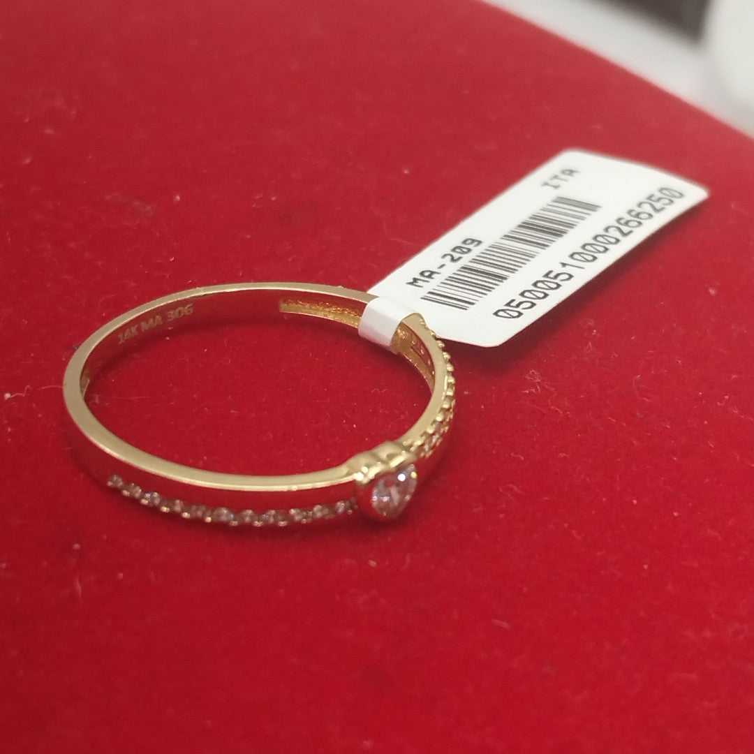 ANILLOS DAMA ORO 14K 1.5 (NUEVO)