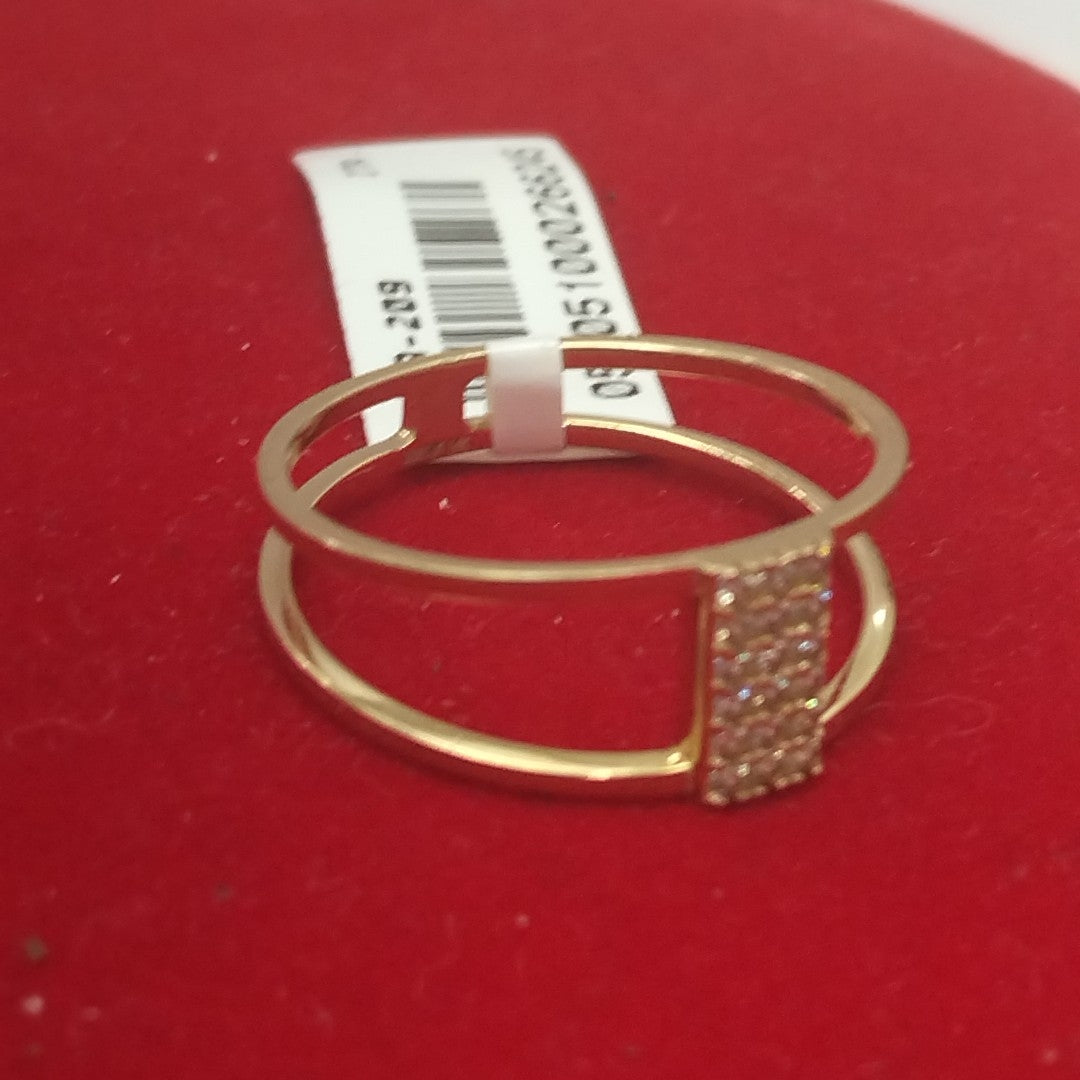 ANILLOS DAMA ORO 14K 2 (NUEVO)
