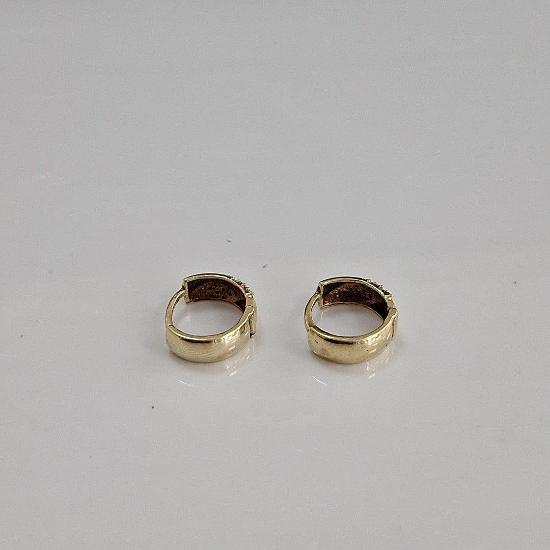 ARRACADAS PAR ORO 10 K 1,90 GRMS (SEMINUEVO)