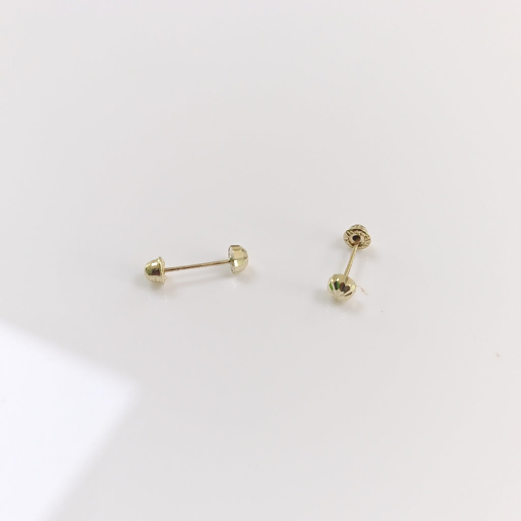BROQUELES BROQUEL FIG HONGO 14K 0.17 GR (NUEVO)