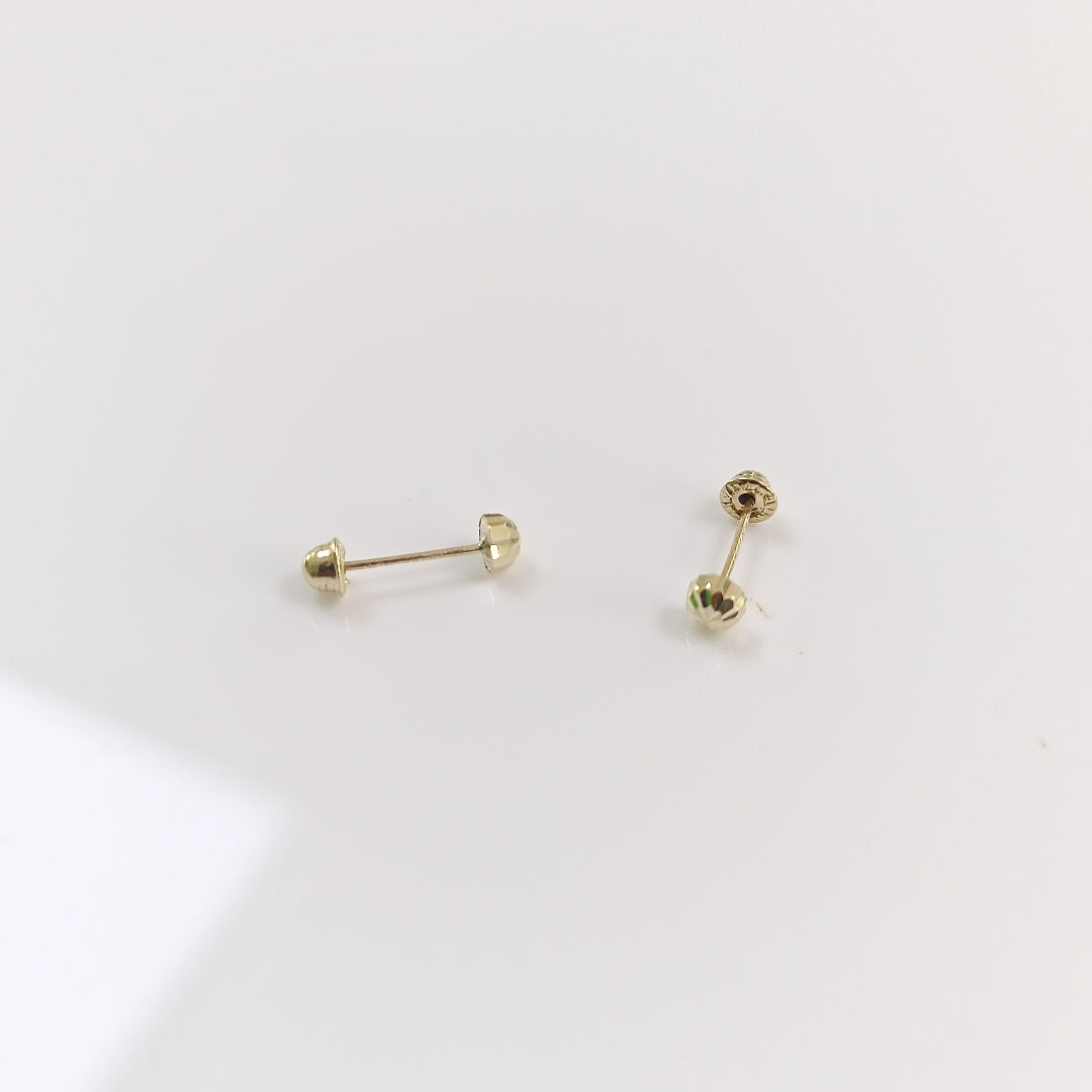 BROQUELES BROQUEL FIG HONGO 14K 0.17 GR (NUEVO)