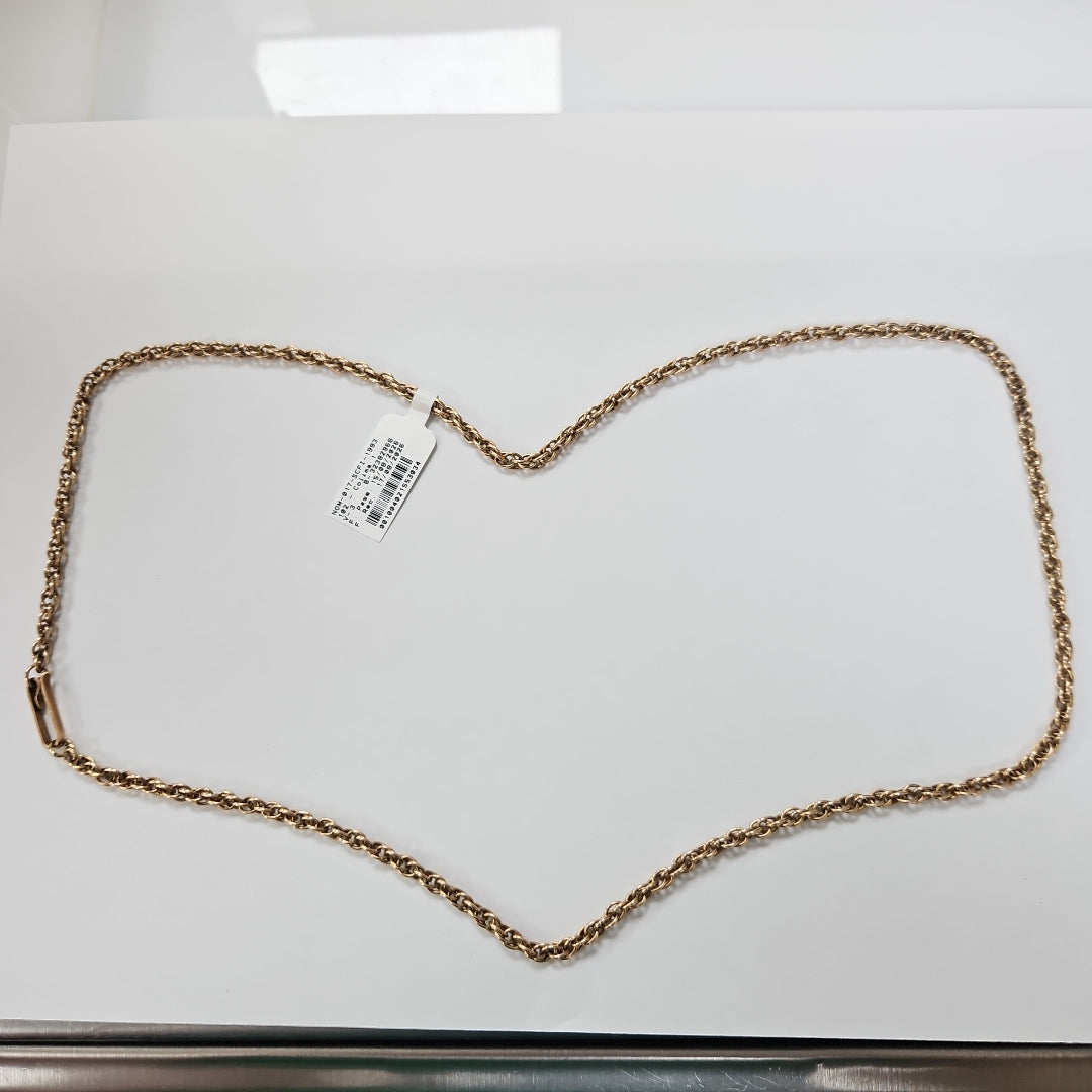 CADENA ORO MUY BAJO 8 K 26,00 GRMS (SEMINUEVO)