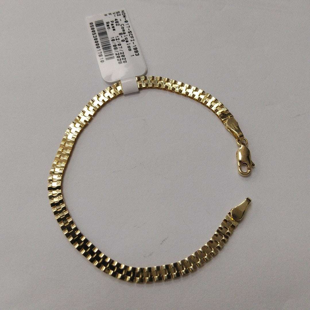 PULSERA ESPECIAL 14K 18 CM 4.1 GR (NUEVO)