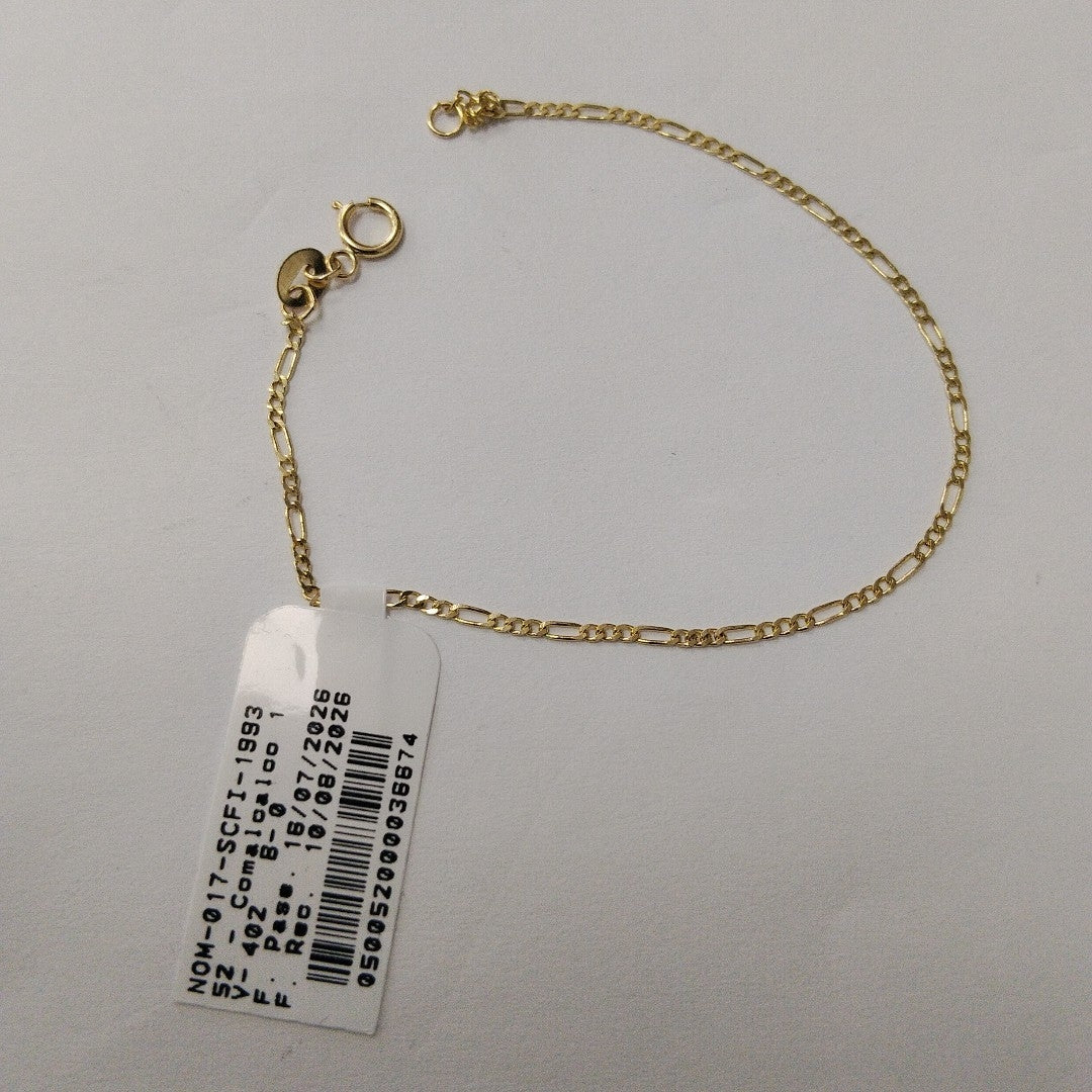 PULSERA 3X1 14K 18 CM 0.9 GR (NUEVO)