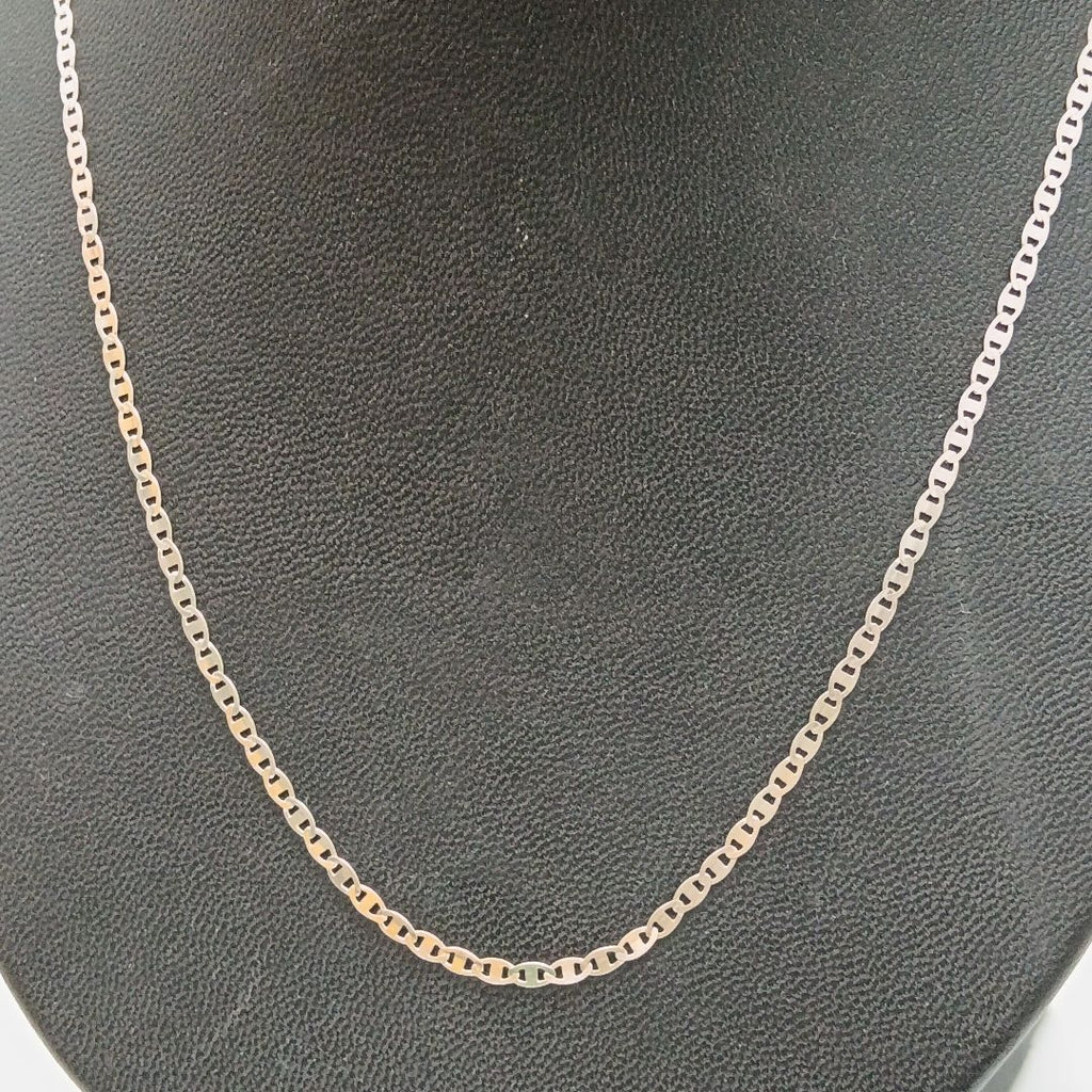 CADENA TEJIDO ESPEJO PLATA .925 60 CM 4.2 GR (NUEVO)