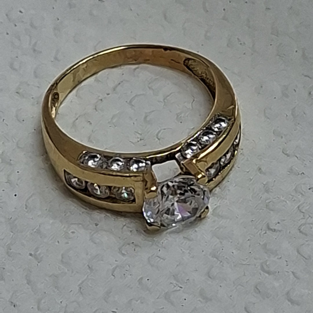 ANILLO ORO 10 K 3.9 GRMS (SEMINUEVO)