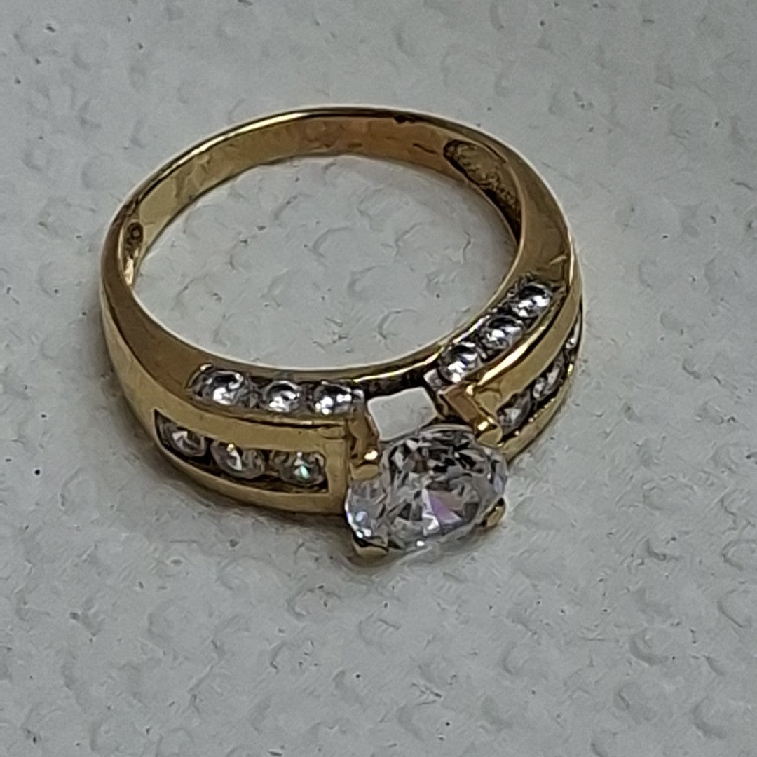 ANILLO ORO 10 K 3.9 GRMS (SEMINUEVO)