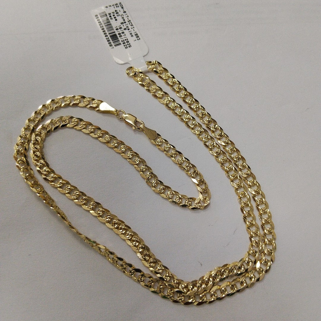 CADENA BARBADA 14K 60 CM 20.7 GR (NUEVO)