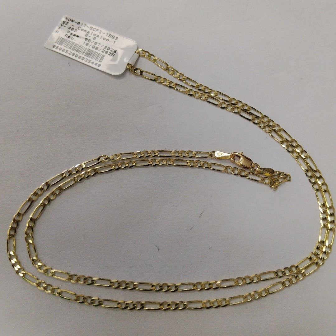 CADENA 3X1 14K 60 CM 5.4 GR (NUEVO)