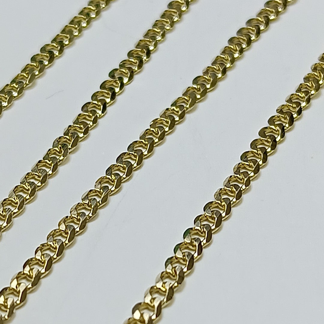 CADENA BARBADA 14K 60 CM 5.9 GR (NUEVO)
