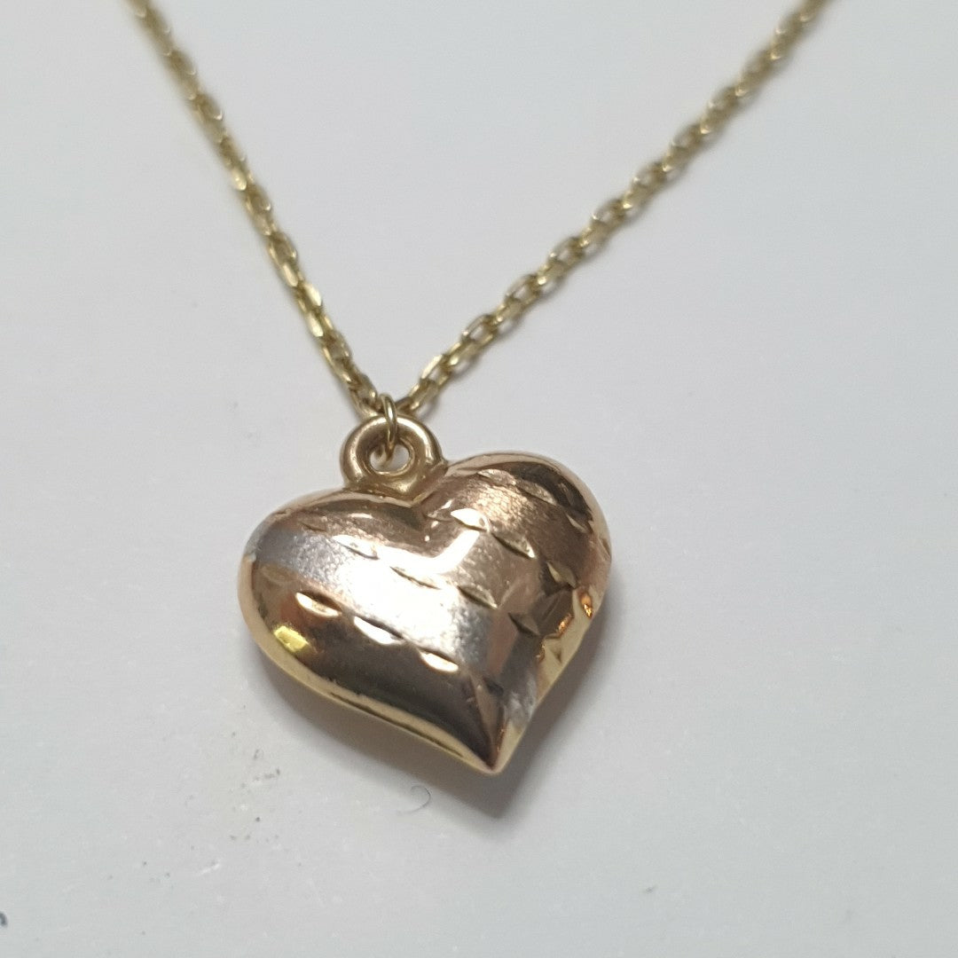 DIJE, GARGANTILLA ORO 14 K 1.9 GRMS (SEMINUEVO)