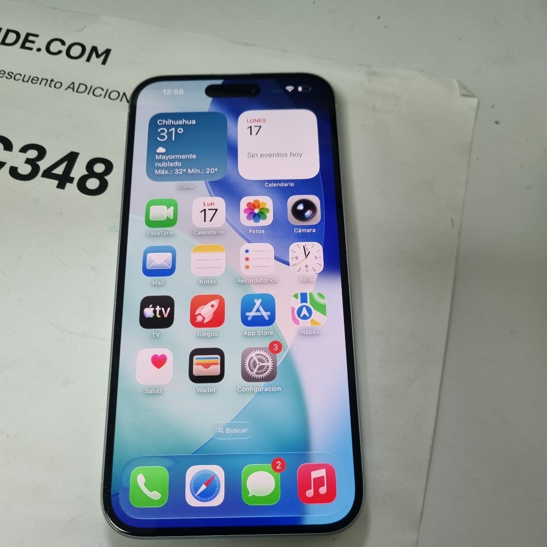 CELULAR APPLE IPHONE 15 PLUS A3093 (2023) 256 GB 6 GB RAM (SEMINUEVO)