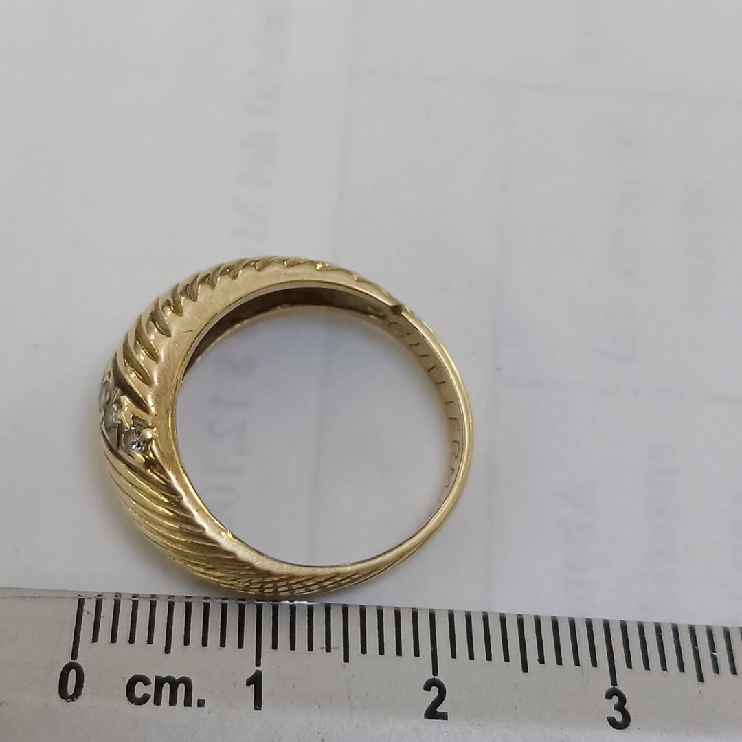 ANILLO ORO 14 K 4.4 GRMS (SEMINUEVO)