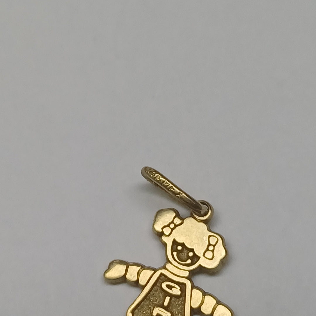 DIJE ORO 14 K 0.9 GRMS (SEMINUEVO)