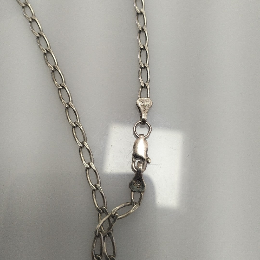 CADENA,DIJE PLATA 17,60 GRMS (SEMINUEVO)