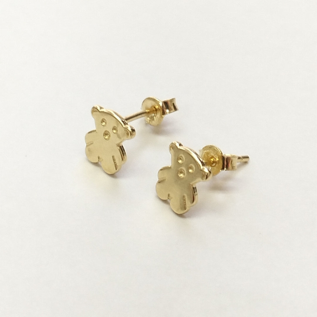 BROQUELES ORO 14K 1 (NUEVO)