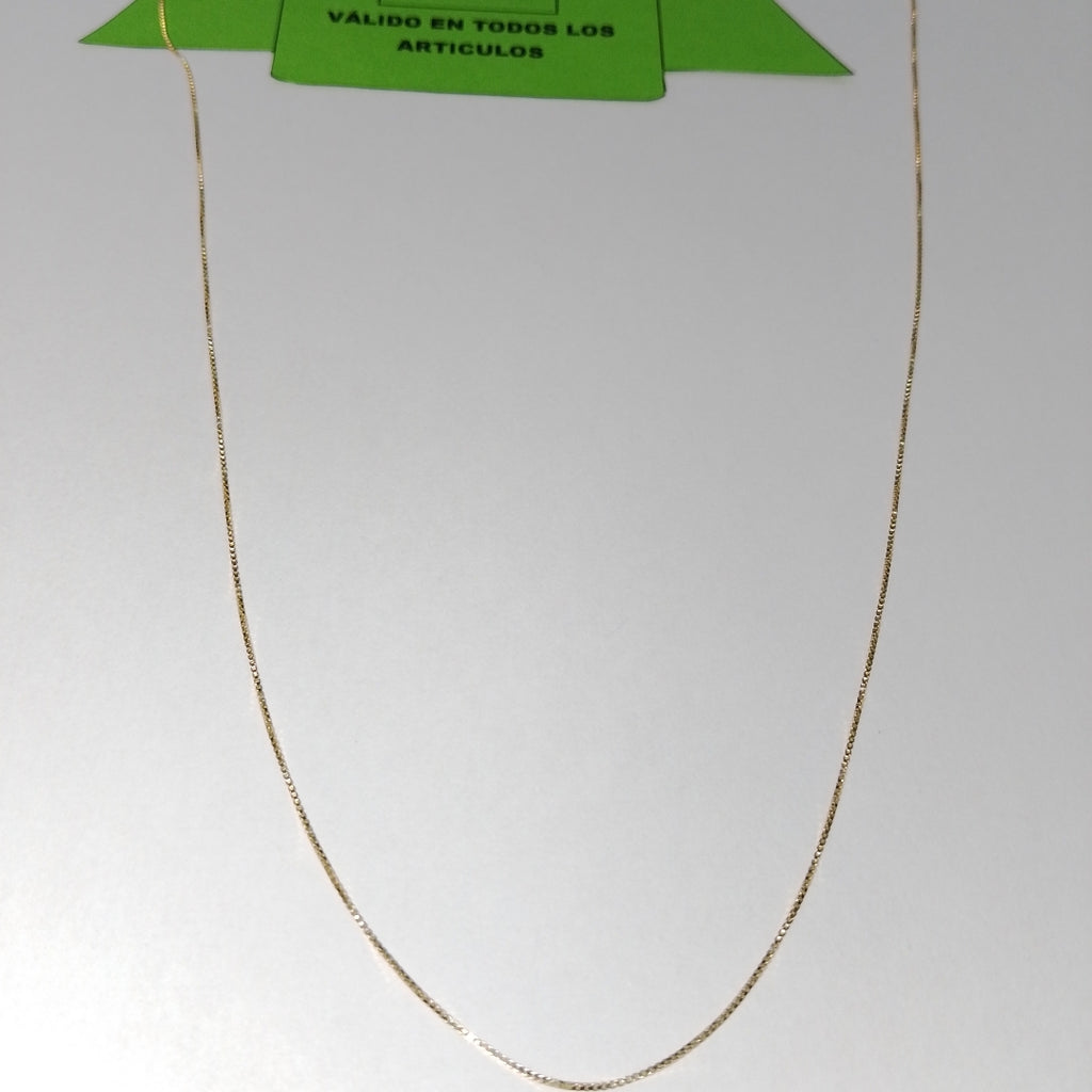 CADENA VENECIANO 14K 55 CM 1.7 GR (NUEVO)