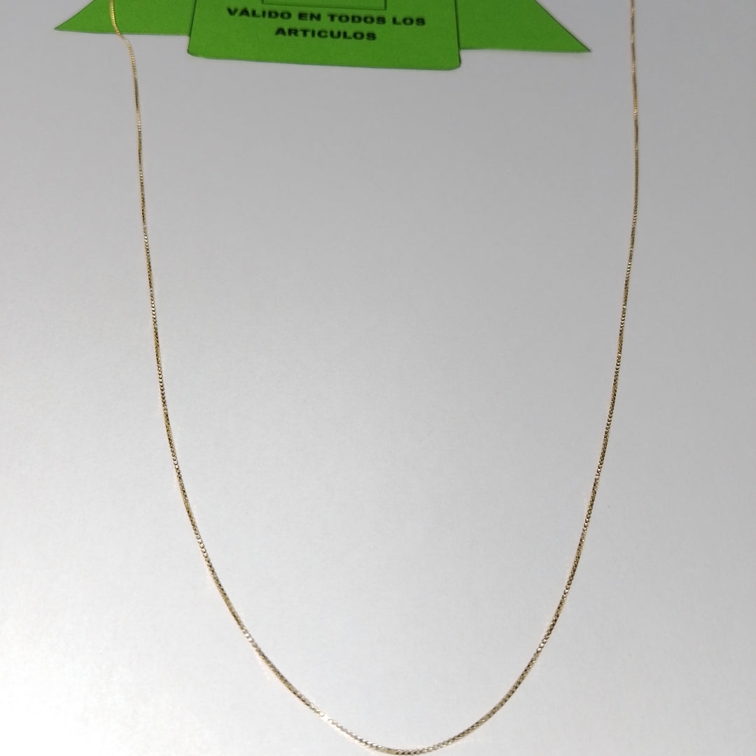CADENA VENECIANO 14K 55 CM 1.7 GR (NUEVO)