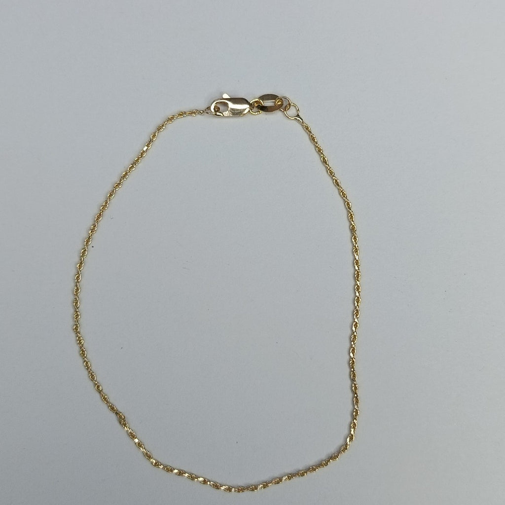 PULSERA TORZAL 14K 21 CM 1.5 GR (NUEVO)