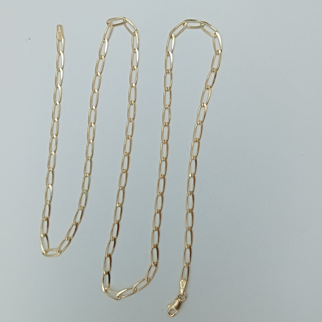 CADENA TEJIDO ESLABONES 6.8G 55 CM (NUEVO)