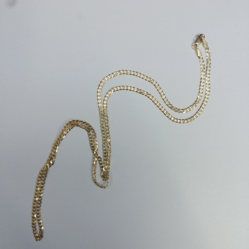 CADENA BARBADA 14K 60 CM 6 GR (NUEVO)
