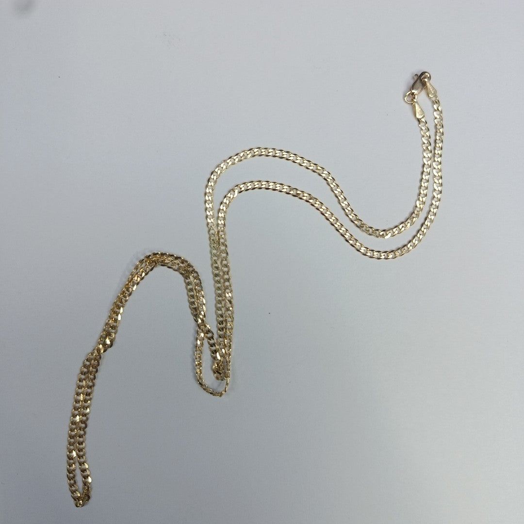 CADENA BARBADA 14K 60 CM 6 GR (NUEVO)