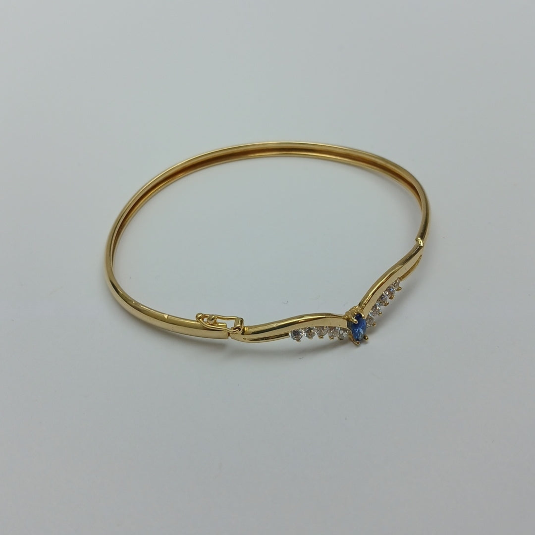 PULSERA RIGIDA ORO 14 K 6.1 GRMS (SEMINUEVO)