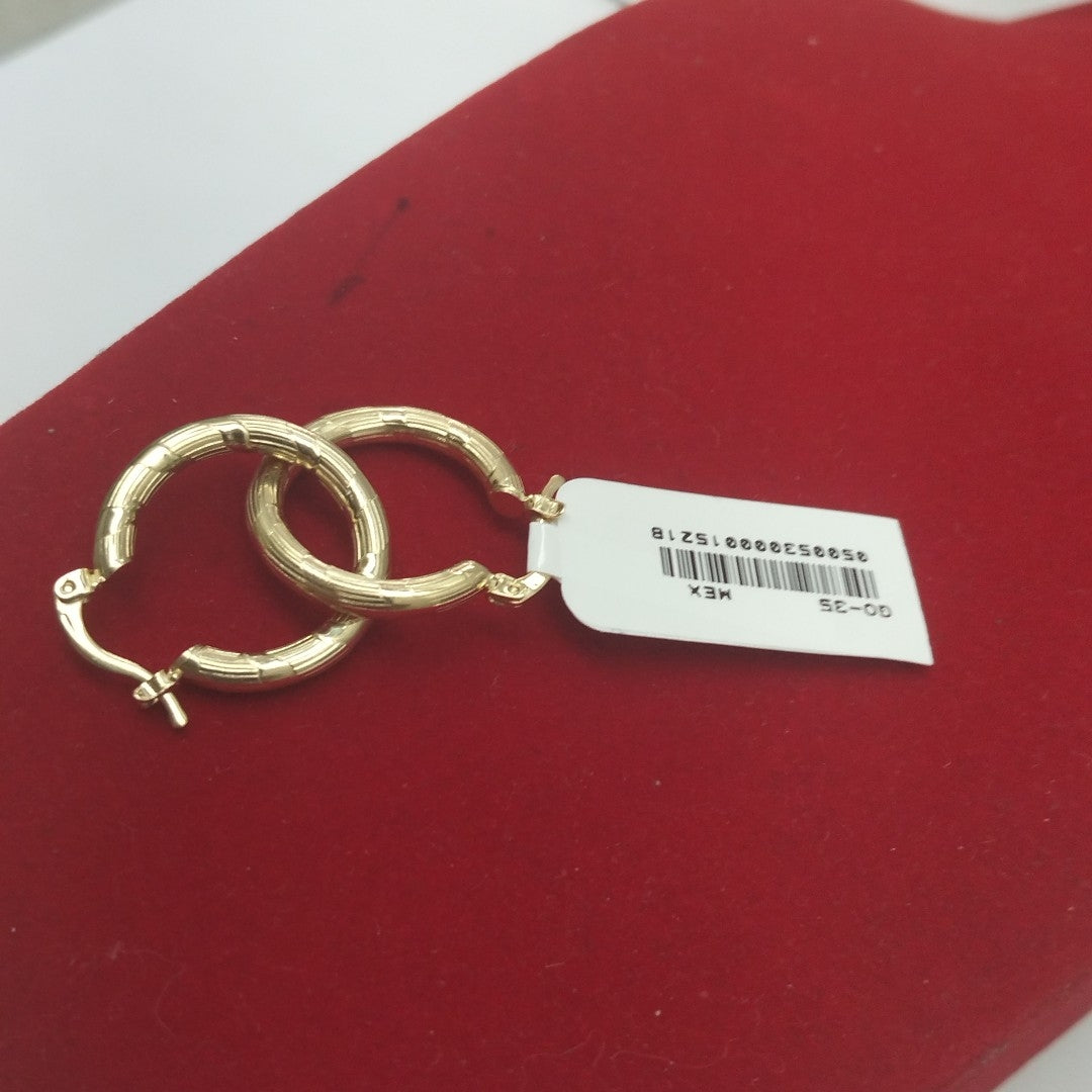 ARETES ARRACADAS 14K 2.8 GR (NUEVO)