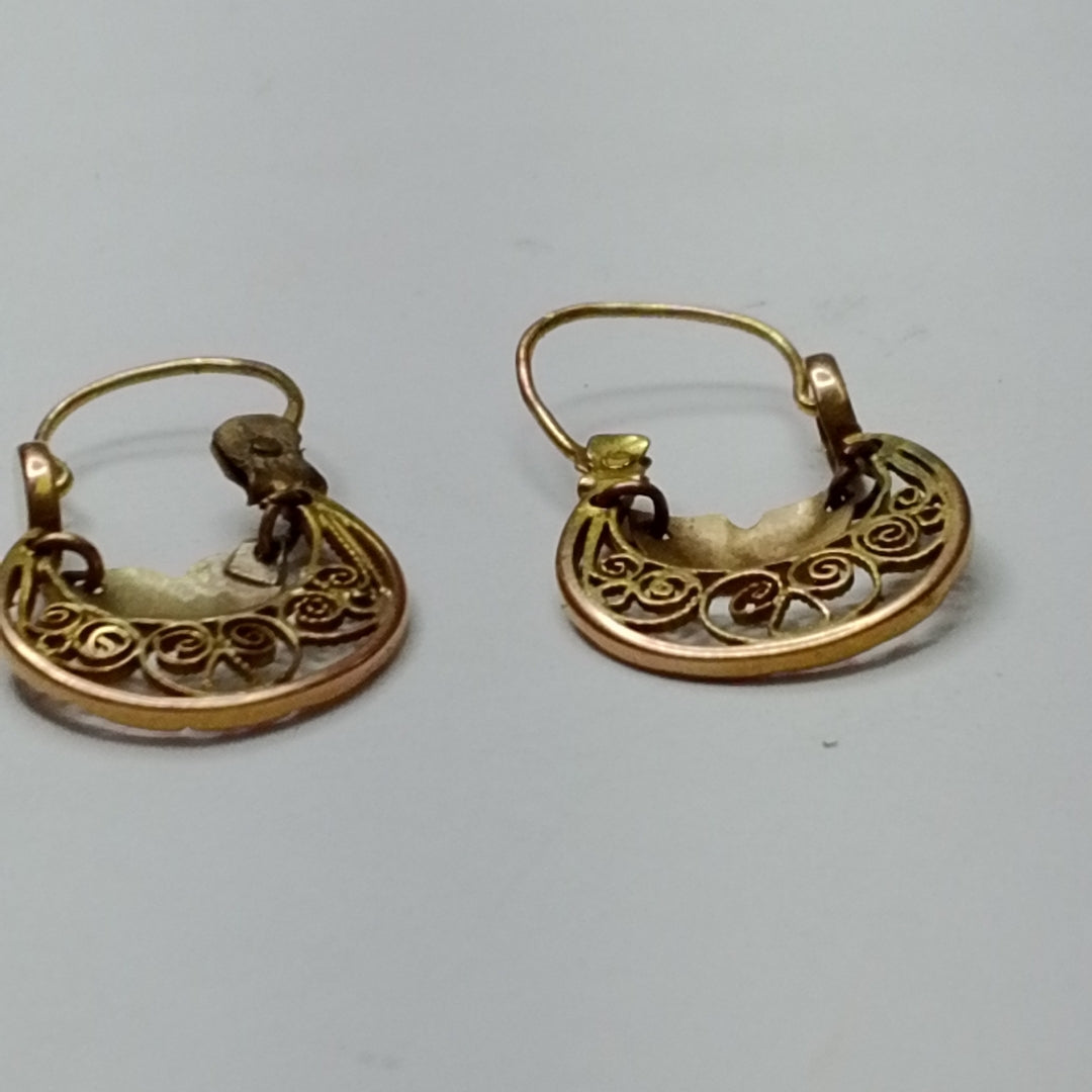ARETES PAR ORO 8 K 1,90 GRMS (SEMINUEVO)