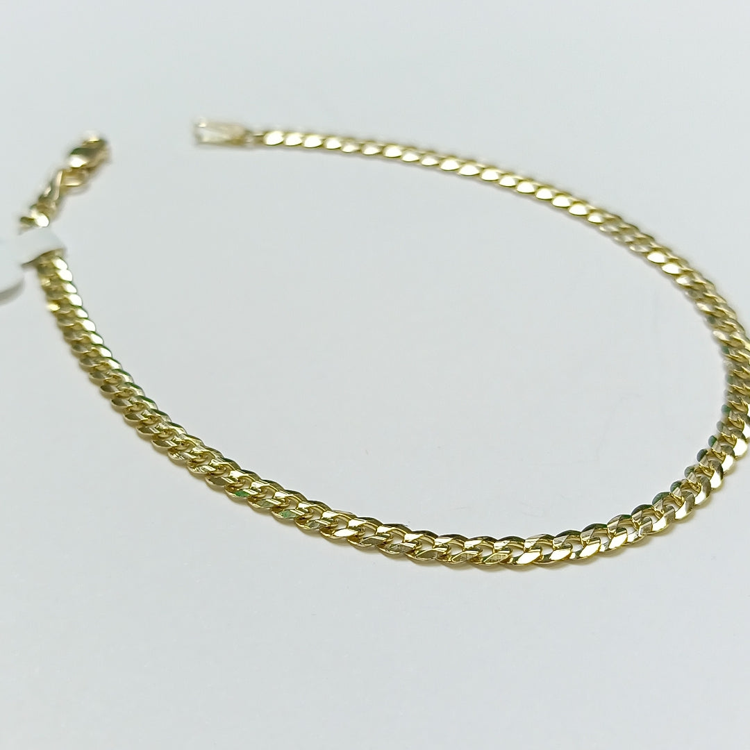 PULSERA BARBADA 14K 21 CM 3.8 GR (NUEVO)